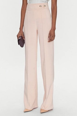 Pantalon taille haute - Rose