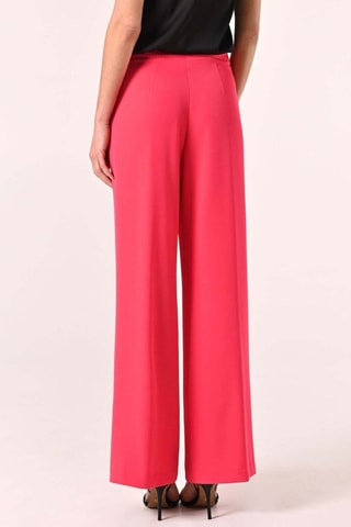 Pantalon taille haute - Fuchsia