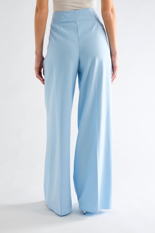 Pantalon taille haute - Ciel
