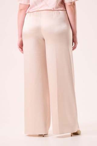 Pantalon taille haute - Beige