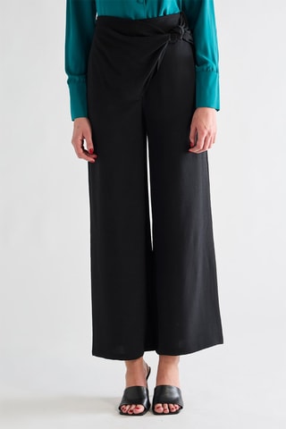 Pantalon taille haute - Noir