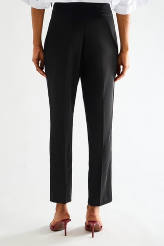 Pantalon taille haute - Noir
