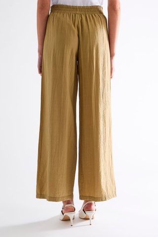 Pantalon taille haute - Beige