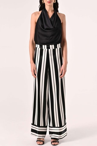 Pantalon taille haute - Noir