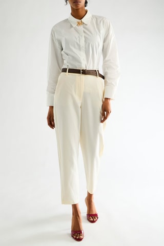Pantalon 7/8 - Blanc