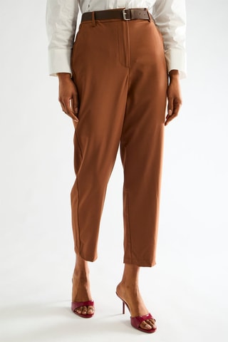 Pantalon 7/8 - Camel
