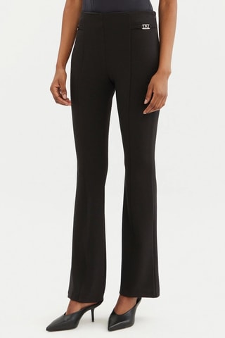 Pantalon taille haute - noir