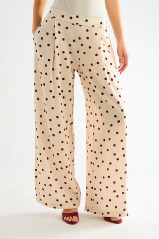 Pantalon taille haute - Ivoire