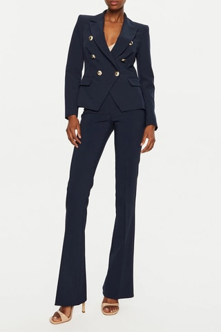 Pantalon flare - Bleu marine
