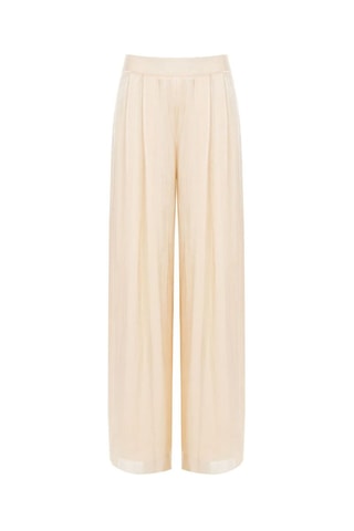Pantalon palazzo - Beige 