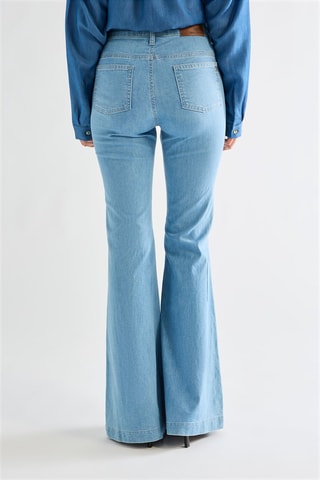 Jean taille haute - Bleu