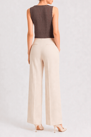 Top sans manches - Marron