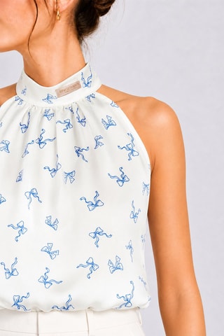 Top sans manches - Blanc