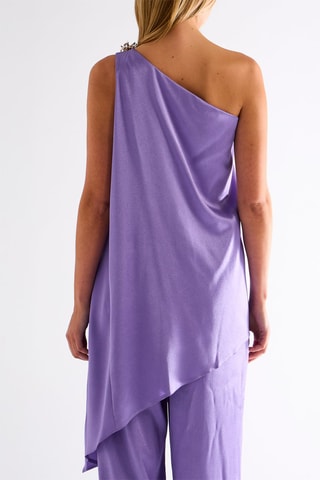 Top asymétrique - Violet