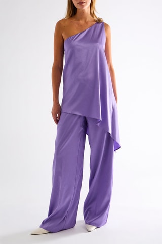 Top asymétrique - Violet