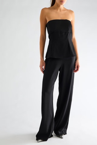 Top bustier - Noir