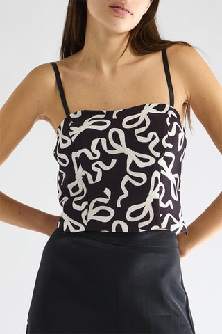 Crop top - Noir