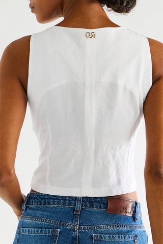 Top - Blanc