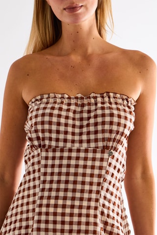 Top bustier - Marron foncé