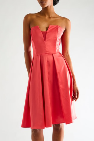 Robe bustier - Corail