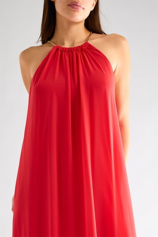 Robe trapèze - Corail