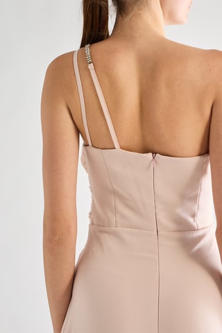 Robe asymétrique - Rose