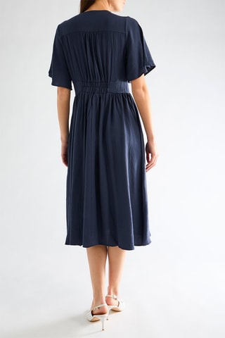 Robe chemise - Bleu marine