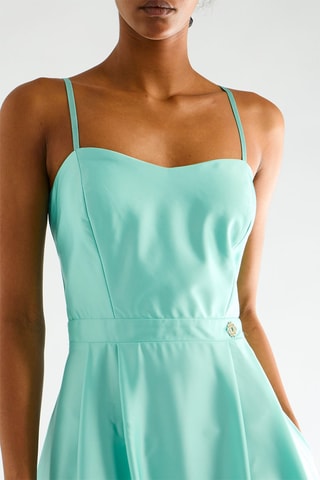 Robe midi - Vert d’eau