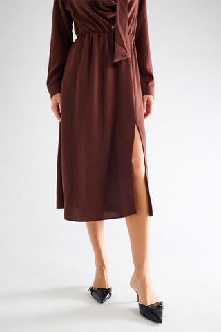 Robe patineuse - Marron