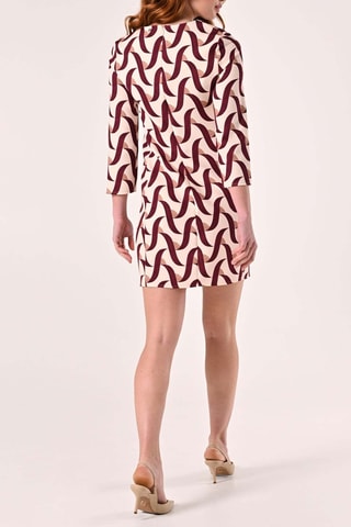 Robe droite - Rouge