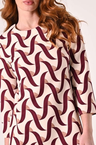 Robe droite - Rouge