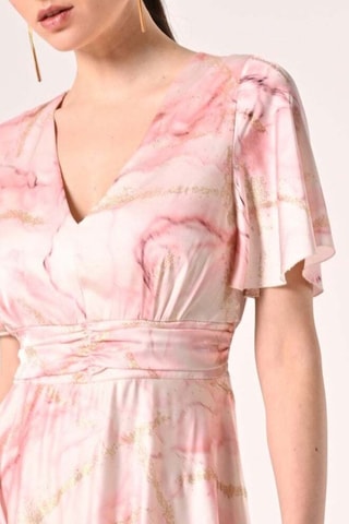 Robe longue - Rose poudré