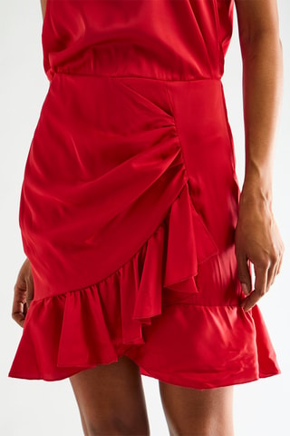 Robe droite - Rouge