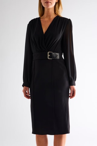 Robe droite - Noir