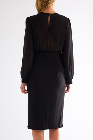 Robe droite - Noir