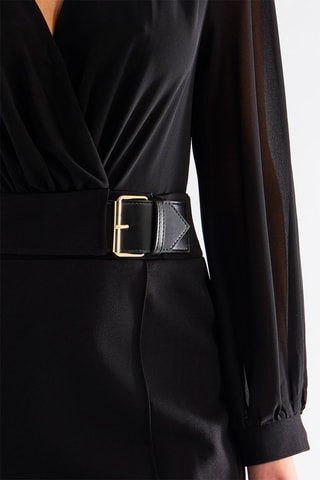 Robe droite - Noir