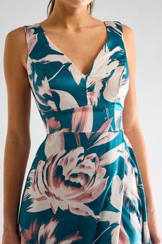 Robe longue - Vert émeraude