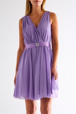 Robe patineuse - Violet
