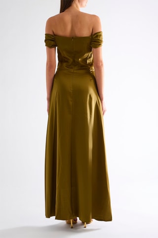 Robe bustier - Kaki
