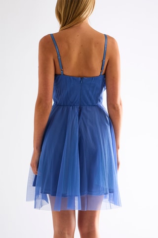 Robe patineuse - Bleu cobalt