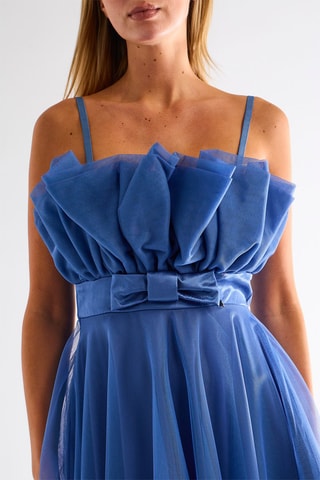 Robe patineuse - Bleu cobalt