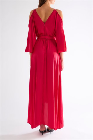 Robe midi - Fuchsia