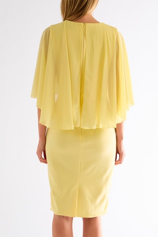 Robe trompe-l'œil - Jaune clair