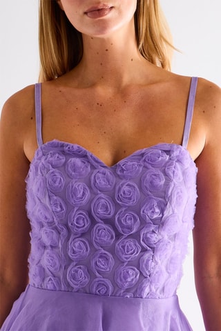 Robe patineuse en tulle - Violet