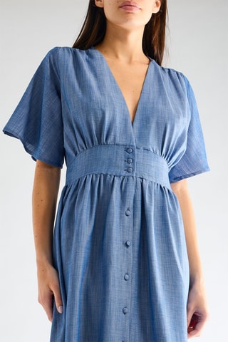 Robe chemise - Ciel chiné