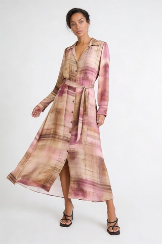 Robe chemise - Rose