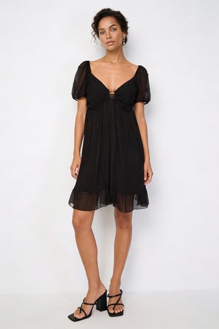 Robe courte - Noir
