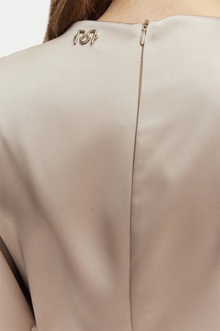 Robe droite - Beige 