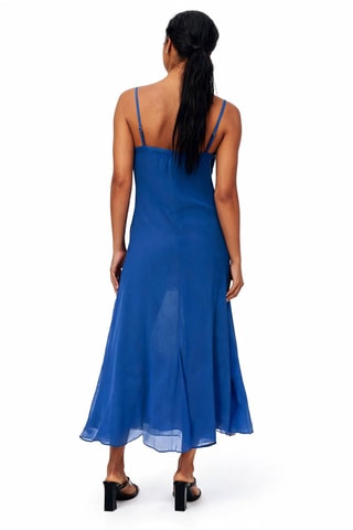 Robe longue sans manches - Bleu