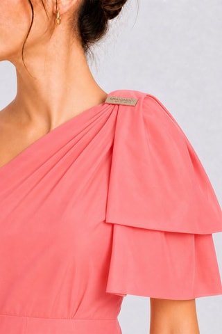 Robe asymétrique - Rose
